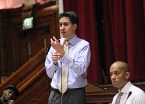 Ed Miliband at the event