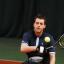 Tennis ace: John Parfitt