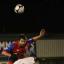 Captain Marvel: Hampton skipper Dean Wells in a more familiar pose in Tuesday's 2-1 defeat to Dorchester Town.