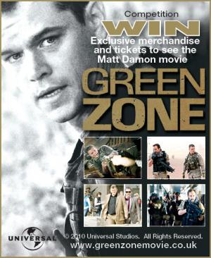 WIN! Exclusive merchandise and tickets for Green Zone