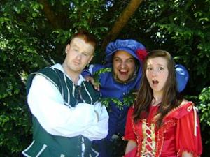 Damian Robinson, Sasha Jacques and Robert Paice