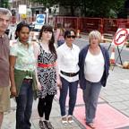 Shopper support: Traders along Putney's Upper Richmond Road hope shoppers will not head elsewhere during gas works