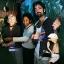 Puppeteers Juliet Roger, Dodi Wambugu and Andrea Alexandre Allin