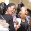 Good news: Students at La Retraite celebrate receiving their results