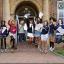 Pupils celebrate at Nonsuch High School for Girls
