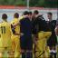 Happier times: Croydon Athletic celebrate their late winner against Carshalton on Monday