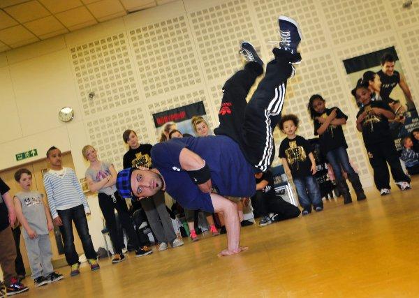 A member of UK Dance Wars