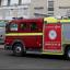 Stuck dog rescued by fire brigade