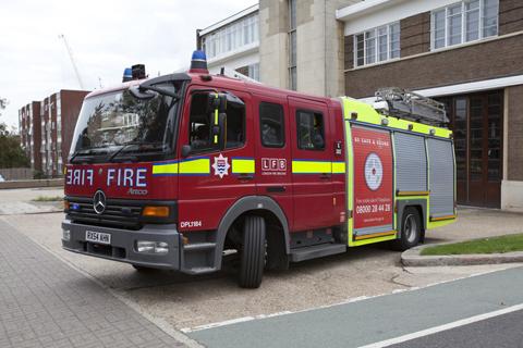Firefighters called to oven fire in Poynders Road, Clapham