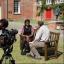Afomo Ojukwo is interviewed for the BBC