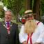 Councillor Tim Crowley shars a laugh Mayor Sean Brennan.