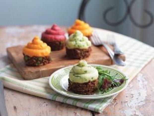 Savoury Beef Cupcakes