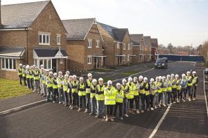 Forty apprentices are working on the eco-friendly development.