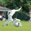 We’re on our way:  Teddington keeper Mark Phythian claims the wicket of Gurjit Sandhu off fast bowler Elliot Hannah as Eastcote were dismissed for 200 on Saturday, with Duncan Wood and Nicholas Ellsmore also on song