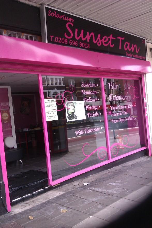 Emergency crews were called to reports of a "chemical incident" at Sunset Tan.