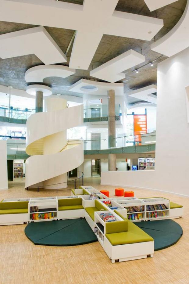 Clapham library was opened this week