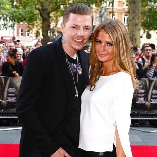 Millie Mackintosh is enjoying her time travelling to festival gigs with boyfriend Professor Green
