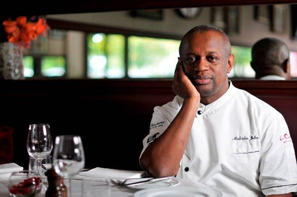 Malcolm John is concerned about his restaurant Le Cassoulet