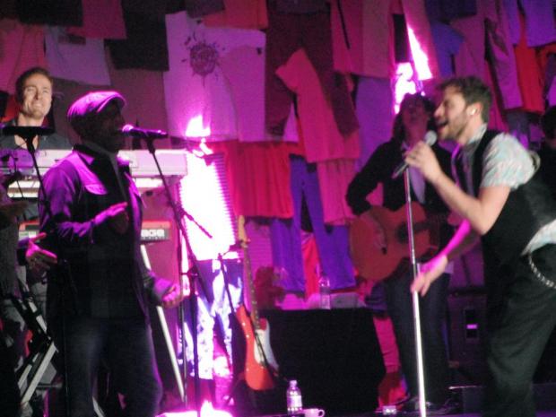 Will Young performs at open-air summer concert