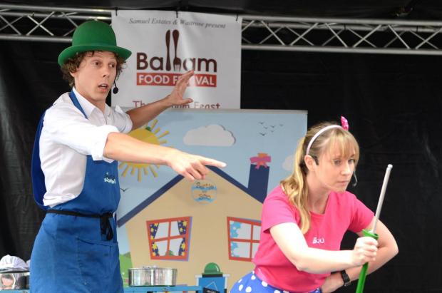 Foodies sample treats at The Balham Feast