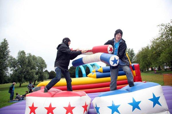 Daniel Woolnouth and Jan Kucharski on the Gladiator