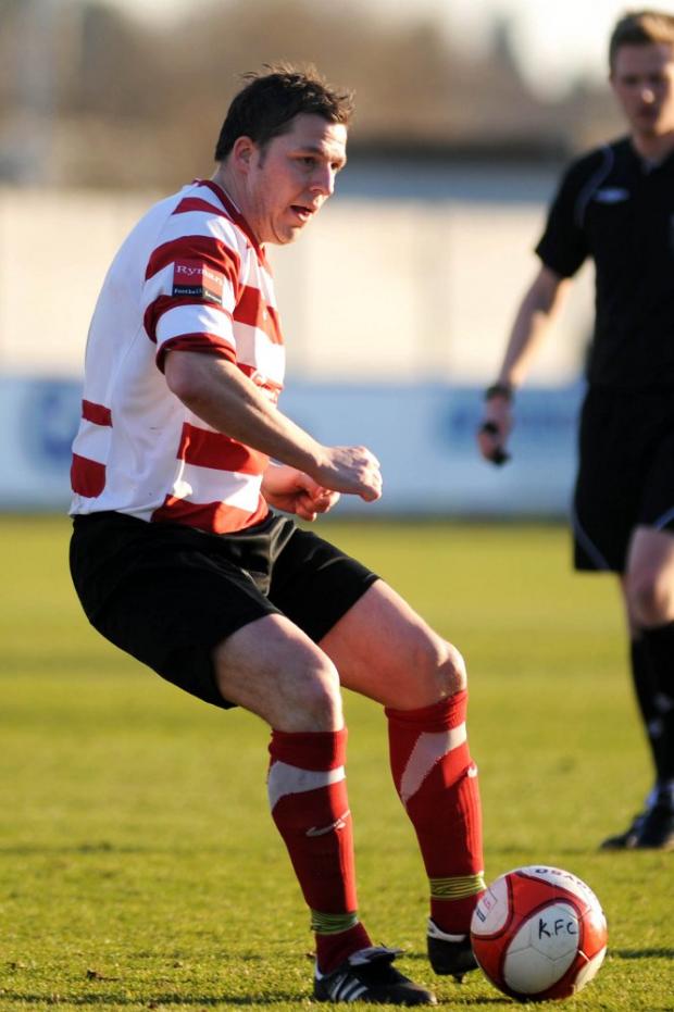 On his way?: Kingstonian striker Bobby Traynor may have played his last game for the club