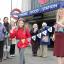 Knitters, led by 'yarnaholic' Ruth Herring (right) pledge to spruce up Colliers Wood for Olympic parade