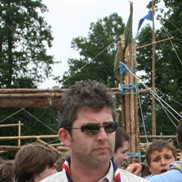 Torch bearer James Allen