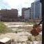 The Royal Mansions site is an empty plot