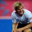 Great Britain's Ashley Jackson sits dejected after conceding a goal