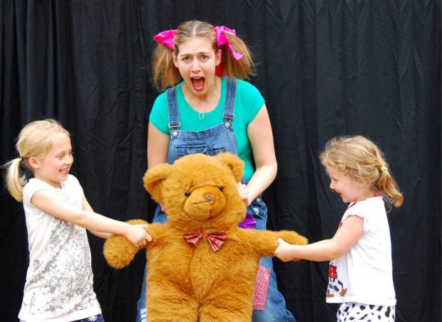 Children get interactive for new Rainy Day Bear stage show
