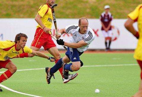 Ben Hawes in action for Great Britain