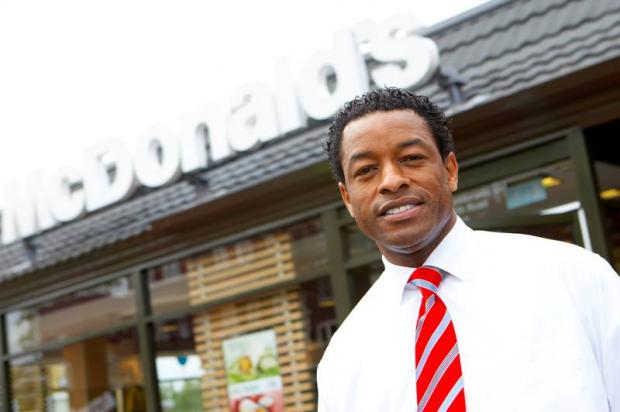 Mike Smith, manager of McDonald’s, will be closing his fast food Mitcham franchise next month