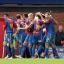 Happy days: Palace celebrate Murray's first goal   SP68680