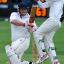 Battler: Spencer captain Neil Baker at the crease       SP70014