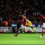 Yannick Bolasie shoots goalwards