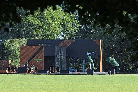 The Nike+ FuelStation on Clapham Common