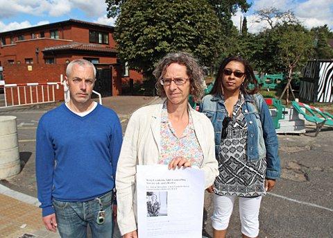 Counsellors Paul Gurney, Carolyn Emanuel and Angela Rochester-Daley