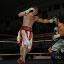 Gloved star: Danny 'Cassius' Connor in action earlier this year