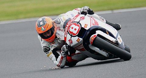 Bad weekend: Gino Rea suffered double bad luck in the Moto2 San Marino Grand Prix