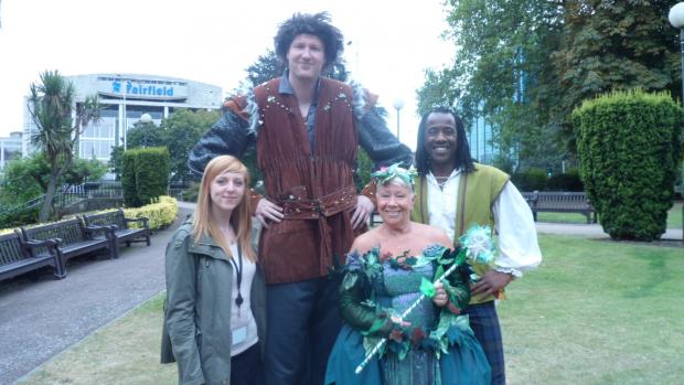 Reporter Victoria Bull meets Laila Morse, Sid Sloane and Europe's tallest man Neil Fingleton