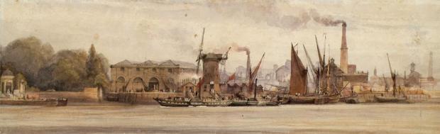 Watercolour exhibition showing Wandsworth through the decades unveiled