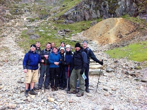Police team fundraise for paralysed girl. From left, DC Toby Carroll, Analyst Lee Thompson, DC Dave Gormley, DCI Jim Redmond, Analyst Linda Phair, Typist Chris Andreou, DC Richard Williamson, DI Dave Willis, DC Julian Coulson, DC Paul Partridge.
