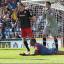 Any chance Ref...? Kagisho Dikgacoi appeals for action after a challenge in the Cardiff penalty area     BT68683