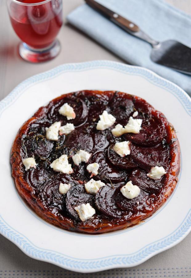 Beetroot Tart Tatin