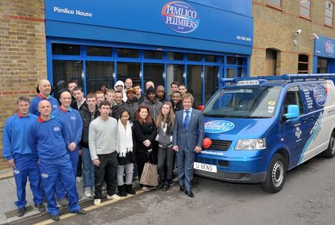 Pimlico Plumbers Volunteer It Yourself your project has been given a Big Society Award