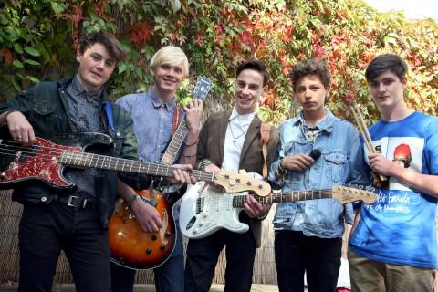 International competition: The band are all from Teddington