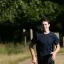 Romping home: Alex Lloyd-Jones was in inspired form in winning the Richmond Park parkrun on Saturday     BT70666