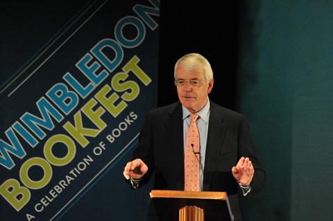 Former Prime Minister, Sir John Major, appeared at Wimbledon’s Polka Theatre
