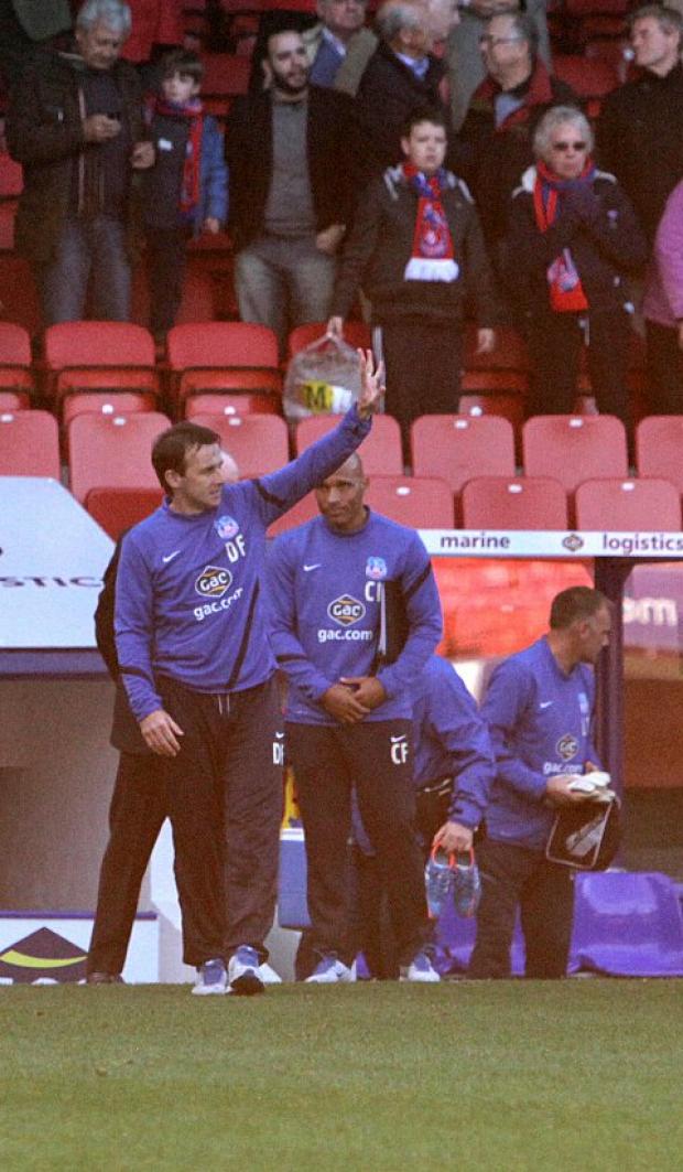 Goodbye......? Dougie Freedman is being touted by the bookies as the next manger of Bolton Wanderers CR70783